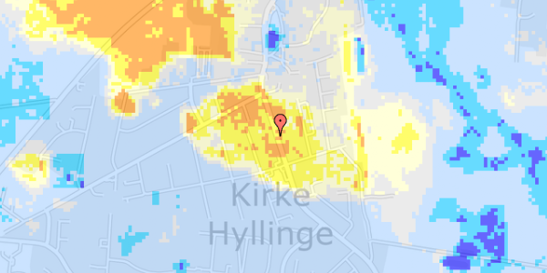 Ekstrem regn på Bygaden 15