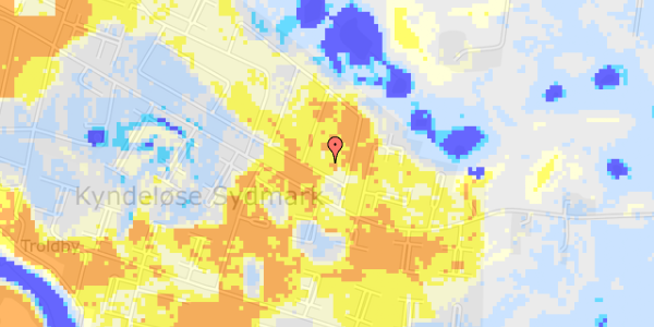 Ekstrem regn på Bøgevang 6