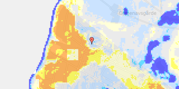 Ekstrem regn på Cedervej 2