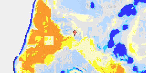 Ekstrem regn på Cedervej 16