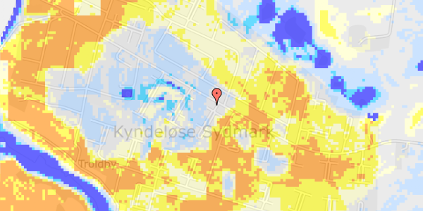 Ekstrem regn på Egebregnen 2