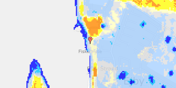 Ekstrem regn på Ejby Havnevej 103