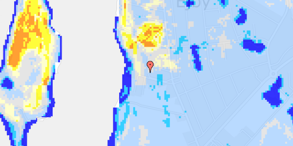 Ekstrem regn på Ejby Strandvej 9A