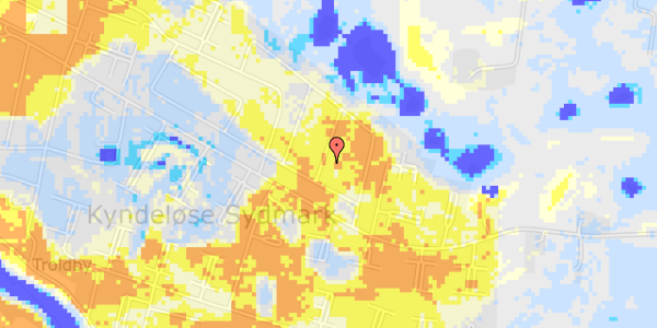 Ekstrem regn på Elmevang 4