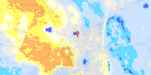 Ekstrem regn på Elverdamsvej 308