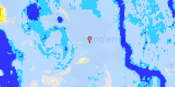 Ekstrem regn på Englerup Gade 1