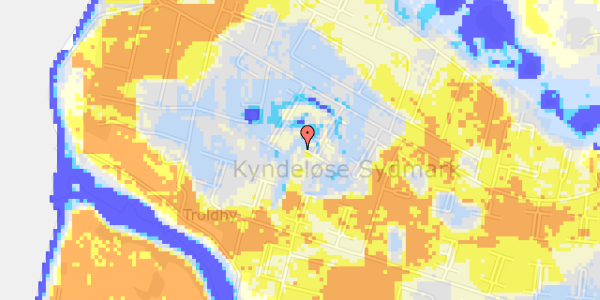 Ekstrem regn på Fjerbregnen 18