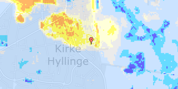 Ekstrem regn på Gyvelvej 14