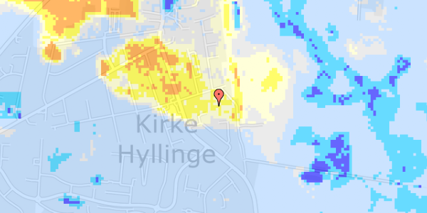 Ekstrem regn på Gyvelvej 20