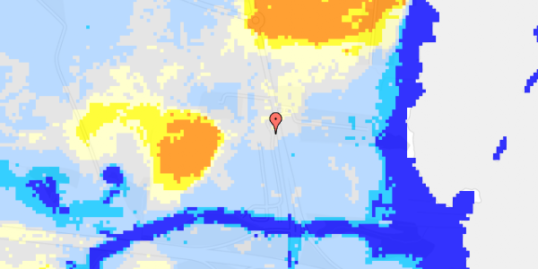 Ekstrem regn på Hornsherredvej 3