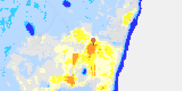 Ekstrem regn på Hornsherredvej 155