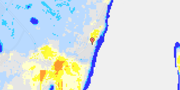 Ekstrem regn på Hornsherredvej 178