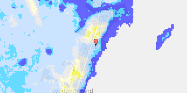 Ekstrem regn på Hornsherredvej 290