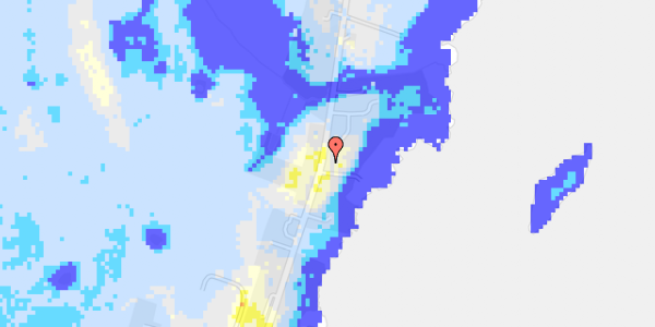 Ekstrem regn på Hornsherredvej 310