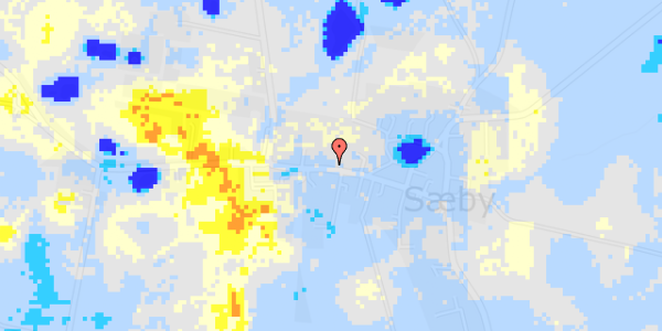 Ekstrem regn på Hornsherredvej 424