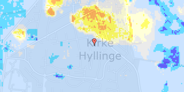 Ekstrem regn på Hyllingeparken 37