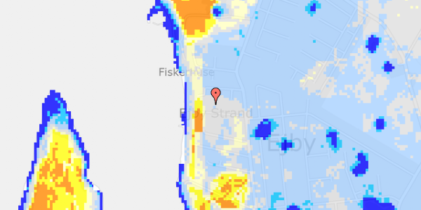 Ekstrem regn på Ilsøevej 8