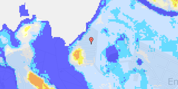 Ekstrem regn på Indelukket 39