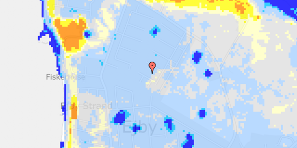 Ekstrem regn på Ingridsvej 90