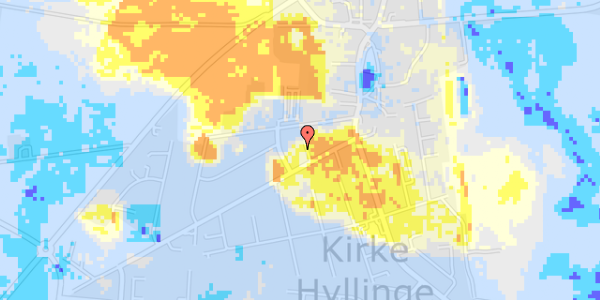 Ekstrem regn på Kastanievej 3