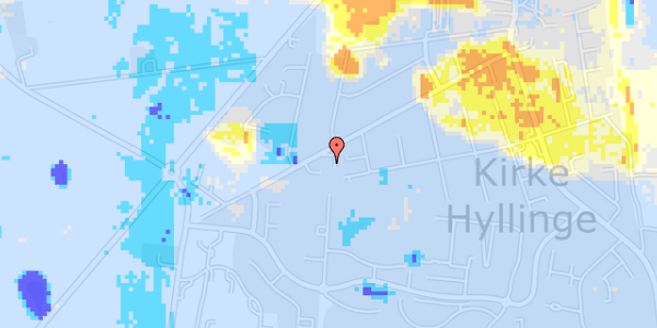 Ekstrem regn på Kirkevej 45L