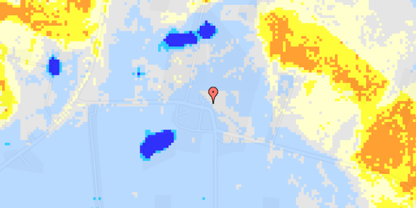 Ekstrem regn på Krabbesholmvej 12