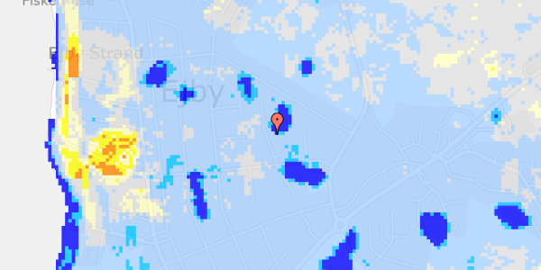 Ekstrem regn på Lorentzensvej 14