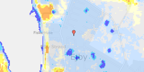 Ekstrem regn på Lykkesvej 21