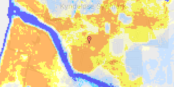 Ekstrem regn på Mellemvang 12