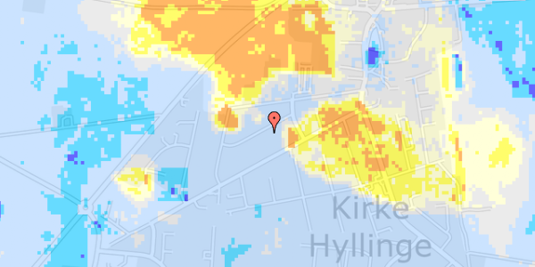 Ekstrem regn på Mosevej 7