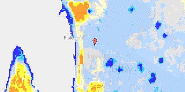 Ekstrem regn på Niels Hansensvej 6