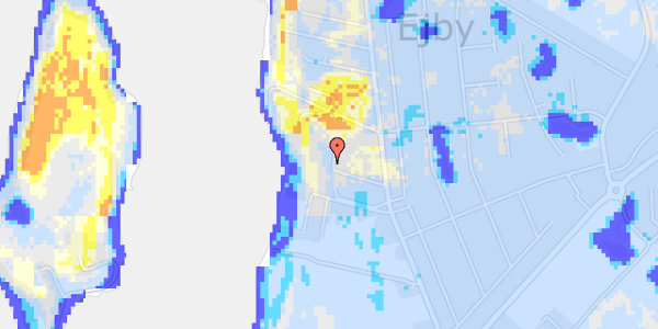 Ekstrem regn på Niels Christensensvej 8