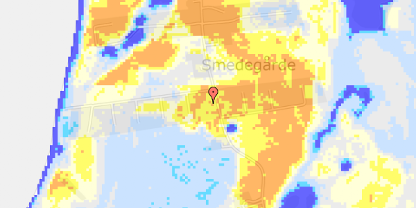 Ekstrem regn på Nordmarksvej 25