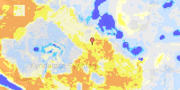 Ekstrem regn på Pilevang 8