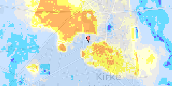 Ekstrem regn på Præstemarksvej 9