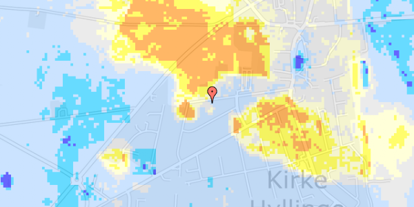 Ekstrem regn på Præstemarksvej 19