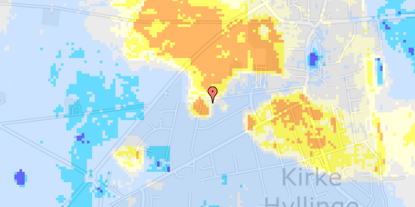 Ekstrem regn på Præstemarksvej 23