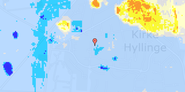 Ekstrem regn på Ranunkelvej 12