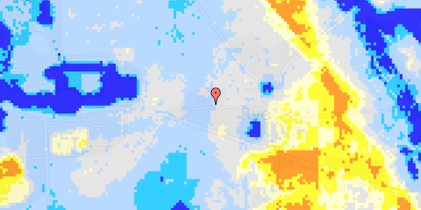 Ekstrem regn på Rye Gade 16