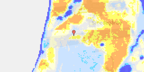 Ekstrem regn på Smedegårdsvej 3A