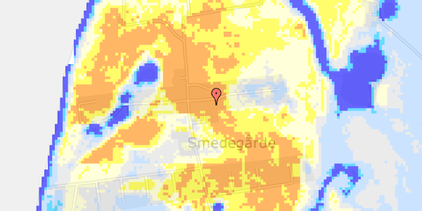 Ekstrem regn på Stendyssen 6