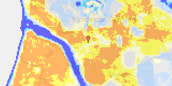 Ekstrem regn på Vestervang 8