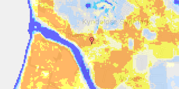 Ekstrem regn på Vestervang 15