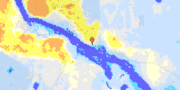 Ekstrem regn på Åbakken 102