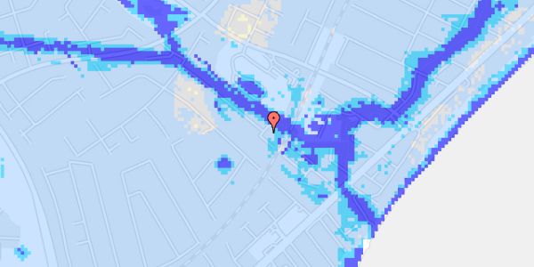 Ekstrem regn på Bækager Alle 26A