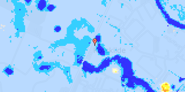 Ekstrem regn på Greve Landevej 115, st. th