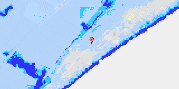 Ekstrem regn på Greve Strandvej 88