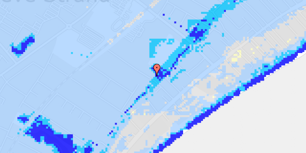 Ekstrem regn på Hastings Alle 10