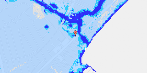 Ekstrem regn på Mosede Strandvej 38