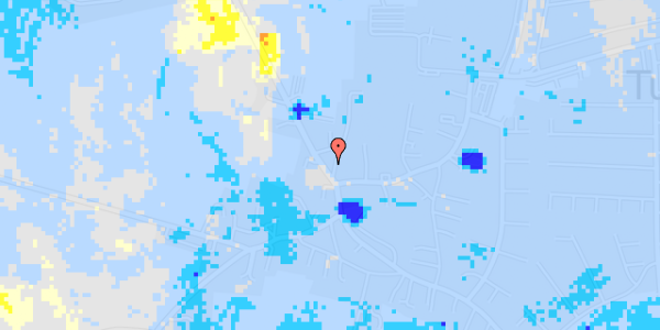 Ekstrem regn på Roskildevej 6